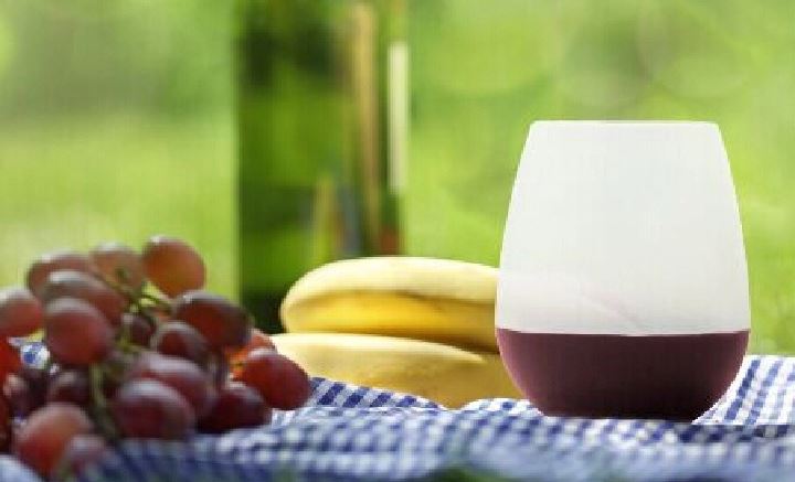 Collapsible Silicone Wine Cup For Travel
