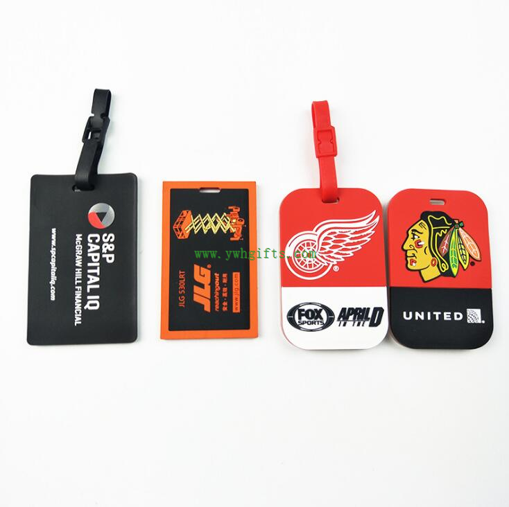 Soft Pvc Travel Baggage Name Tags