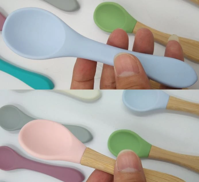 Food grade silicone spoons