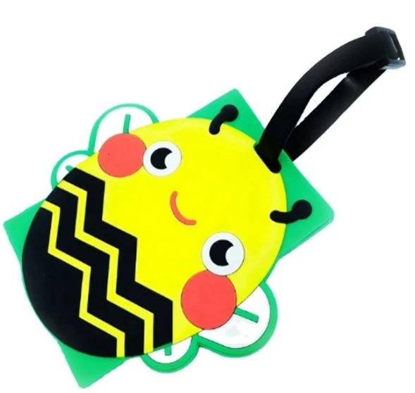 Silicone Identification Labels ID Tag for Bag Suitcase Silicone Identification Labels ID Tag for Bag Suitcase