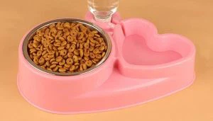 Silikonska hrana vodeni mat kugla ružičasta tacna non prolivena skid otporna