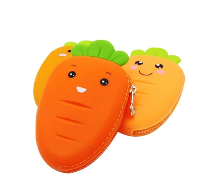 2019 Nice Quality Pineapple Shape Cute Silicone Jelly Coin Purse