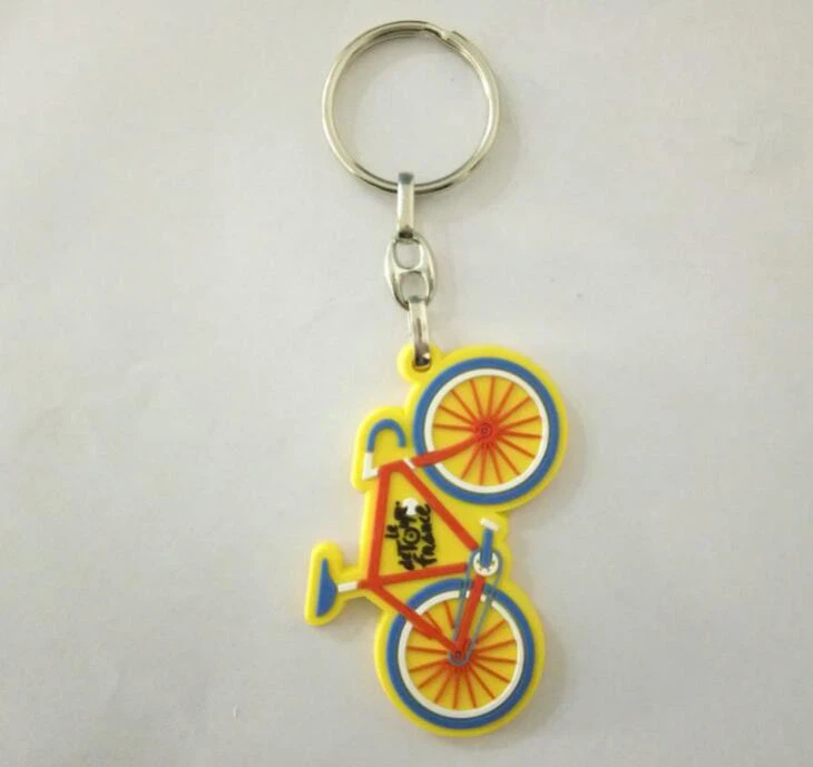Slatka Mekana PVC 3D Min Auto Oblik Privjese za ključeve