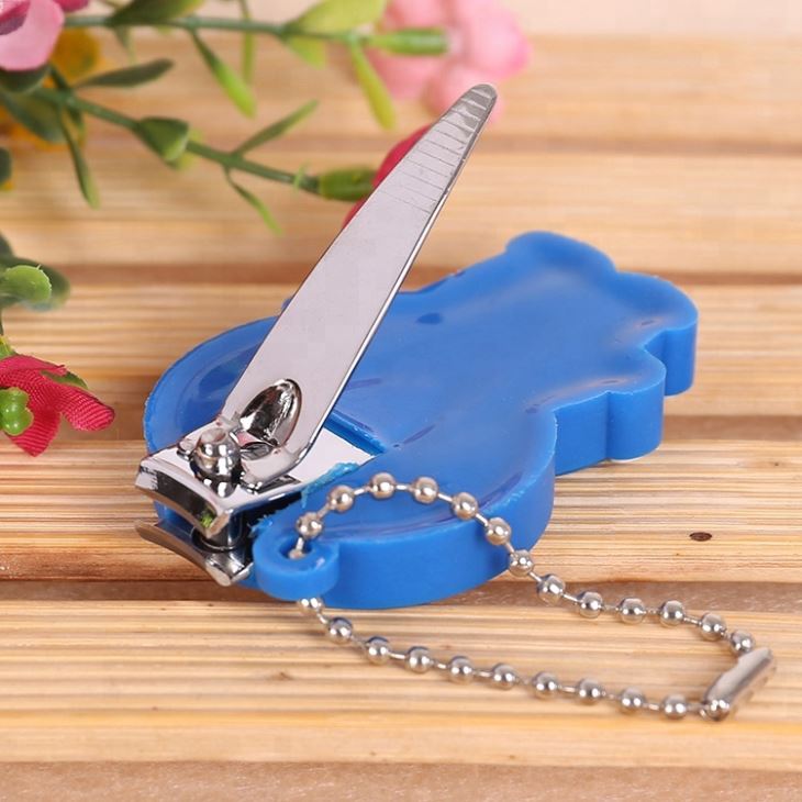Promotional Gifts Cartoon 3D Soft PVC Nail Clipper For Wholesale