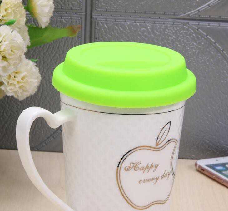 Silicone Ceramic Cup Lid Coffee Cup Cover