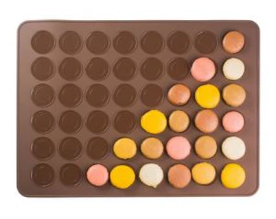 48 Kapacitet Macaron kolačić Silikonska podloga za pečenje