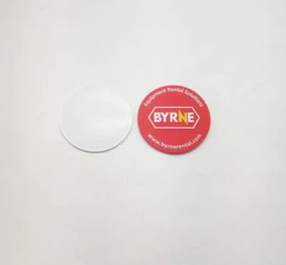 Branded Logo Design PVC Coaster Cup Mats