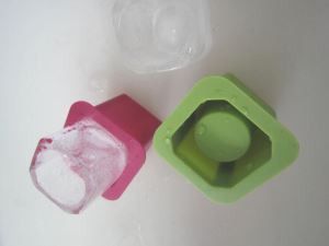 Stakleni kalup za led sa visokokvalitetnim silikonskim ledom