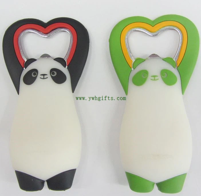 2d 3d Degins Soft Pvc Bottle Opener Rubber Wine Metal Bottle Opener