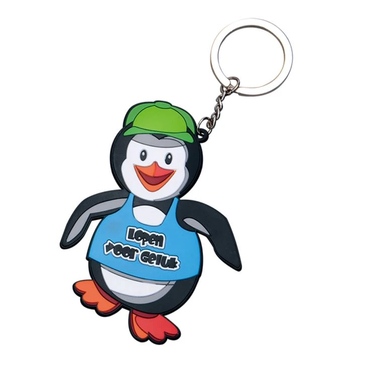 Cartoon Soft Pvc Keychain 3d Pvc Keyring Rubber Keychain