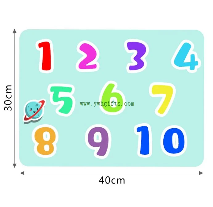 New Product Kids Dining Silicone Placemat Printing Kids Table Mat