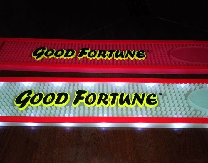 OEM Led Light Mat Brands Soft PVC Led Bar Mat
