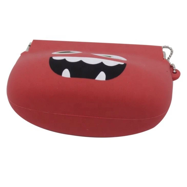 Silicone Mini Coin Cute Purse With Zipper