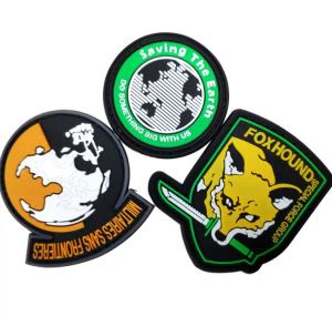 Personalizirana gumena odjeća Moral Soft 3D PVC Patch