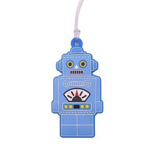 Mekani PVC 3d crtani karton prtljage Kofer prtljage Prepoznajte putnu oznaku