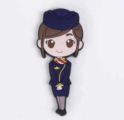 Magnet za hladnjak od mekog PVC reljefa za mikro injekcije