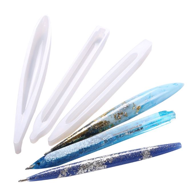 DIY Silikonska penkala smola casting kalupi ballpoint olovke silikonski kalup