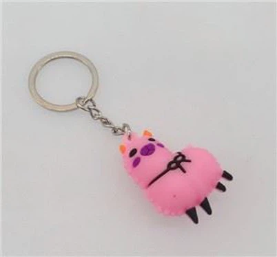 3D silikonski unikatni privjesak za životinje od PVC gumenih držača za ključeve
